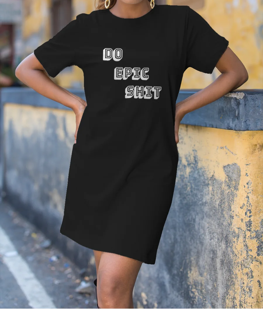 cotton tshirt T-Shirt Dress