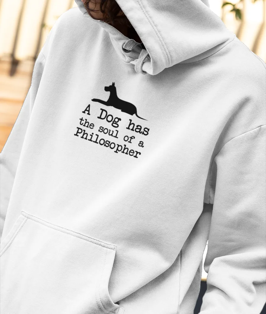 DOG LOVER Front-Printed Hoodie