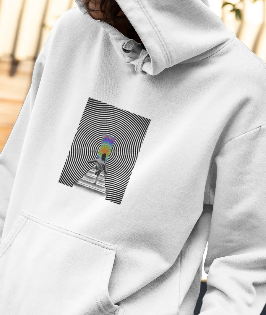 Escape Front-Printed Hoodie