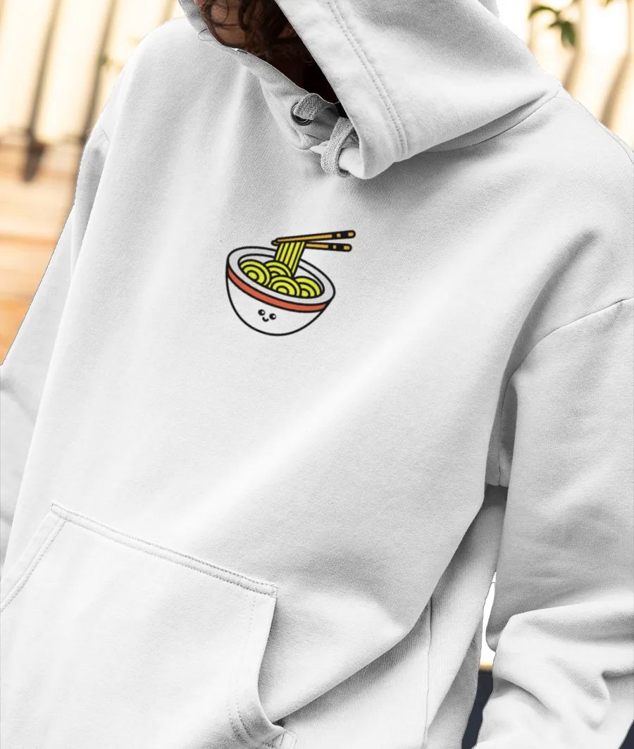 Noodle Front-Printed Hoodie