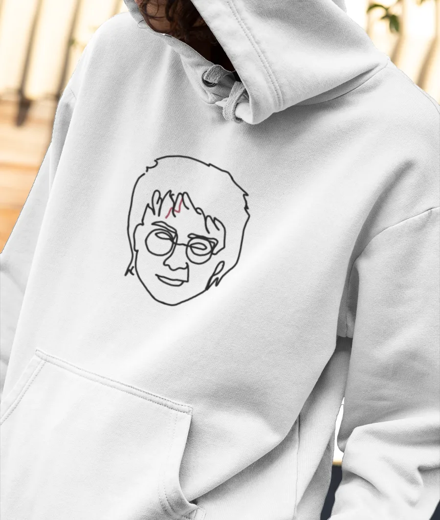 Harry Potter Front-Printed Hoodie