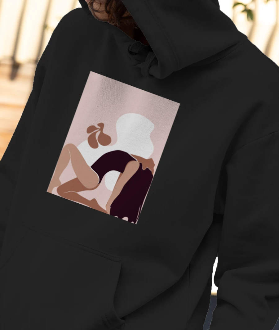 Dancer/ Gymnast  Front-Printed Hoodie