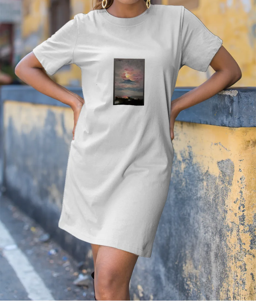 artwork T-Shirt Dress