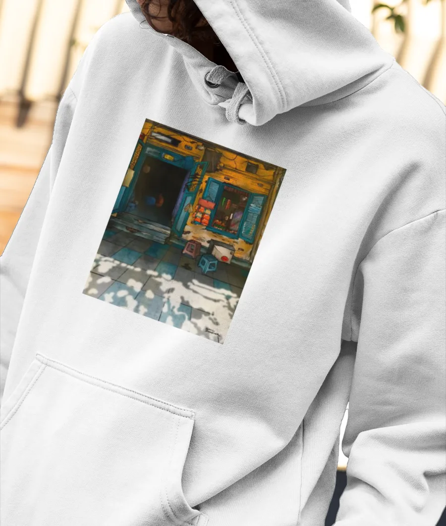 Vibrant street Front-Printed Hoodie