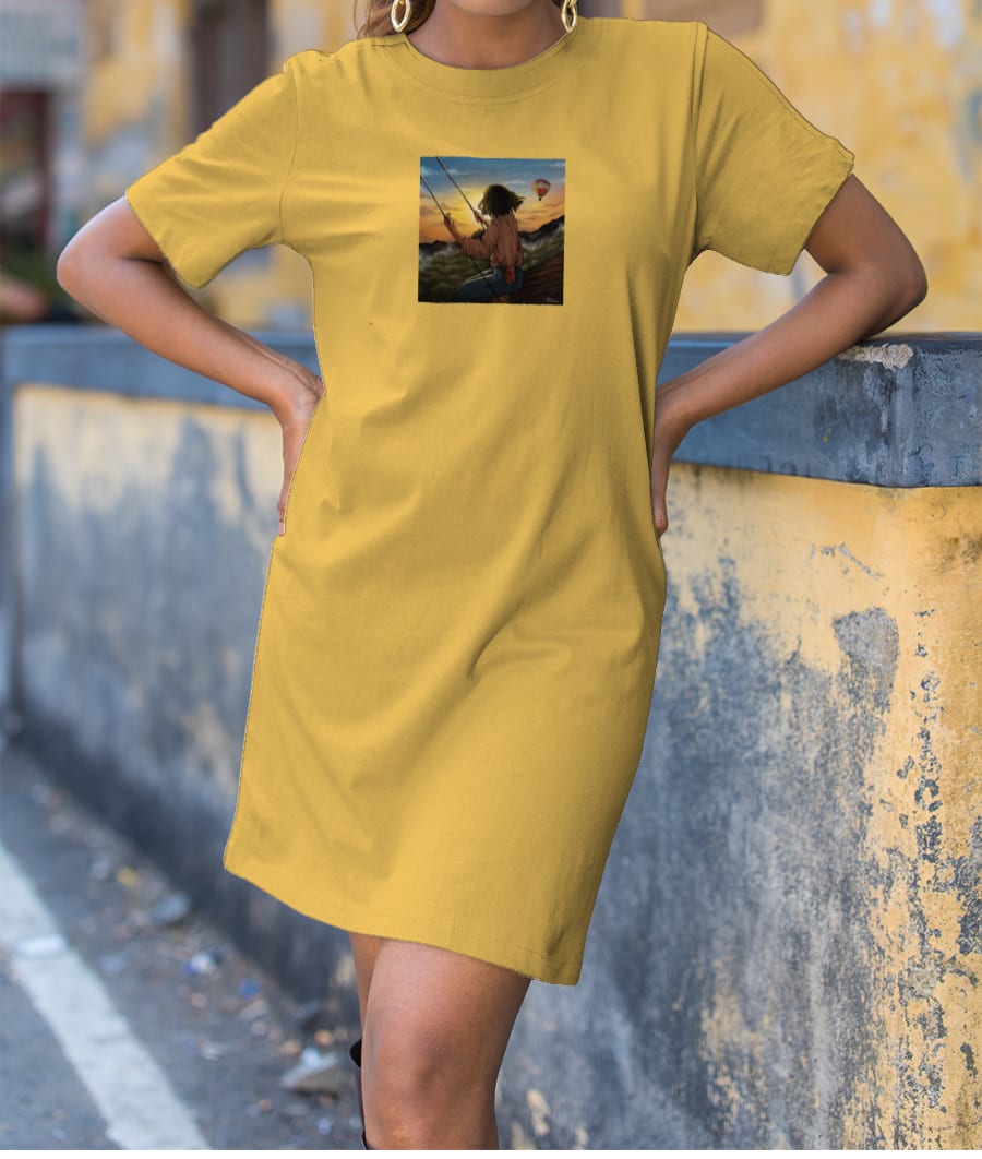 Feel free T-Shirt Dress