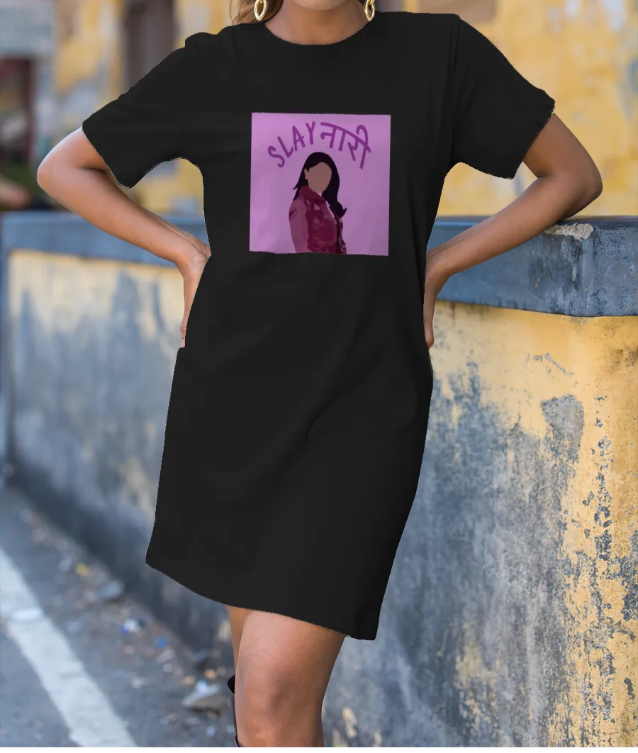 slay nari K3G  T-Shirt Dress