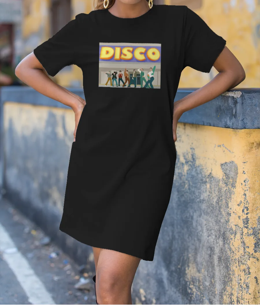 BTS (Dynamite)  T-Shirt Dress