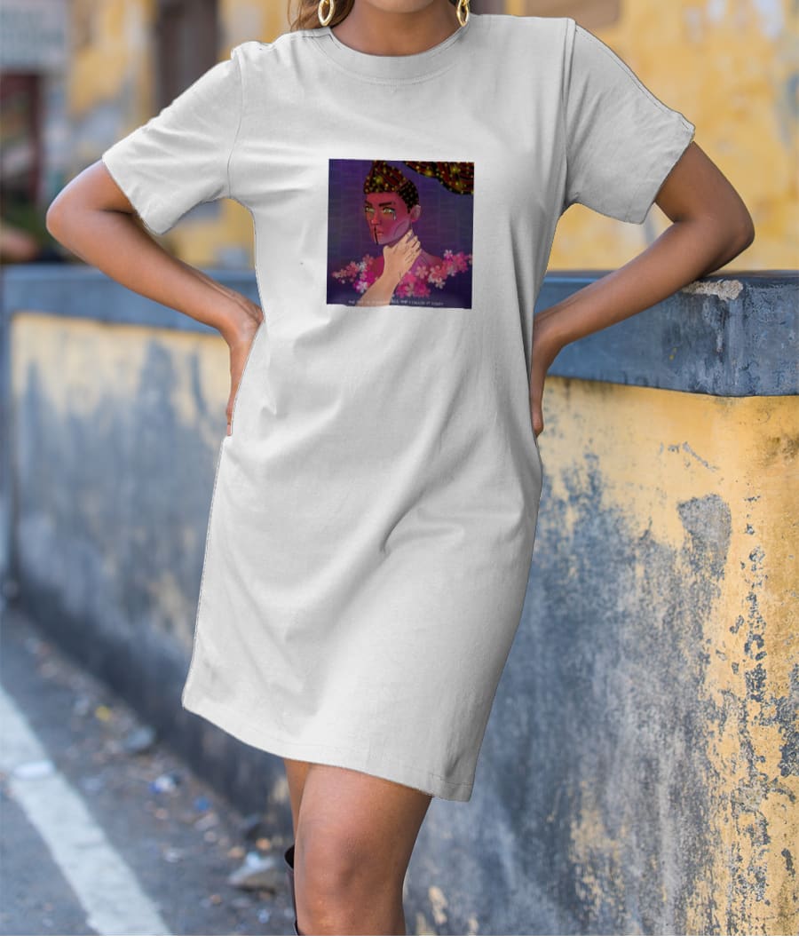 Dark trapped  T-Shirt Dress