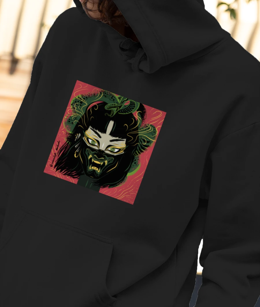 Viper Japanese Mask Edition Front-Printed Hoodie