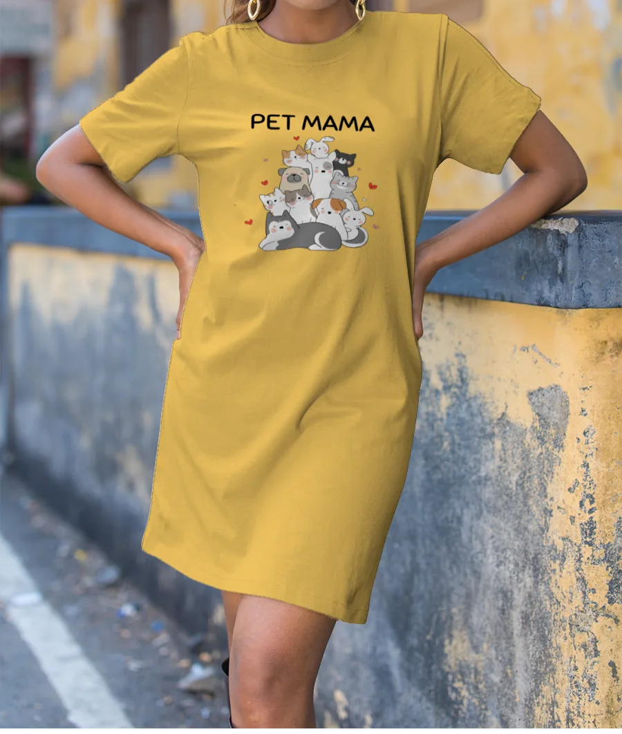 PET MAMA FOREVER T-Shirt Dress