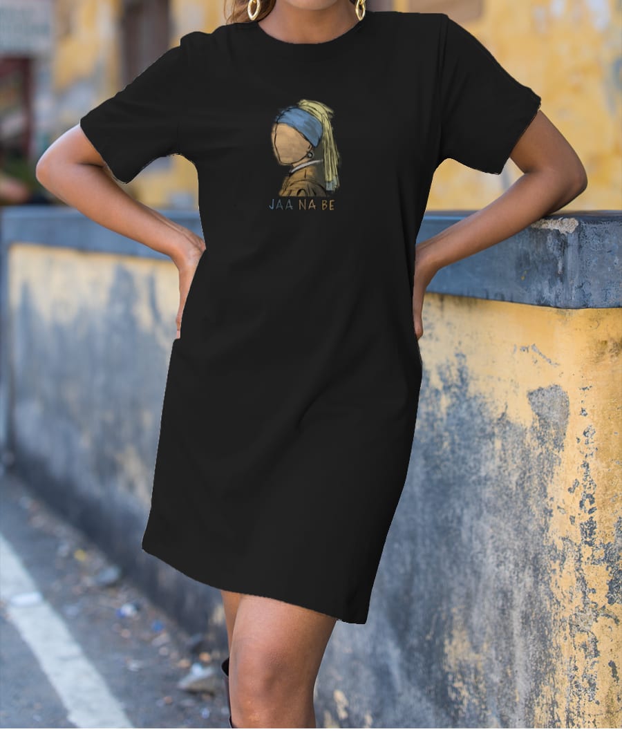 Girl with pearl earring T-Shirt Dress