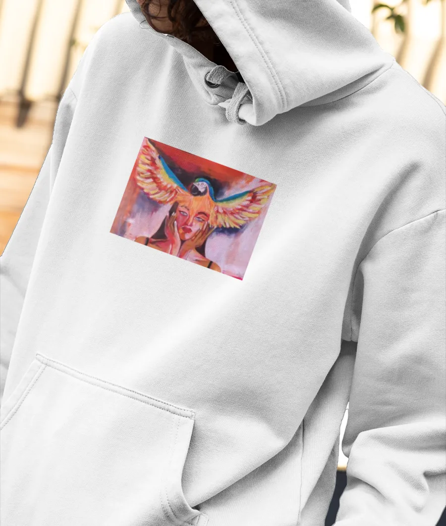 Fly high Front-Printed Hoodie