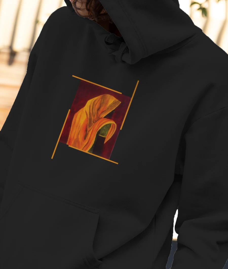 Desi Vibes Front-Printed Hoodie