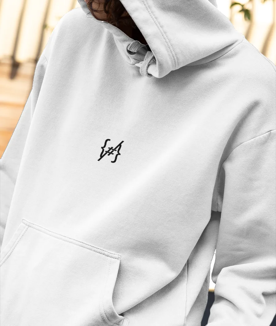 code1 Front-Printed Hoodie