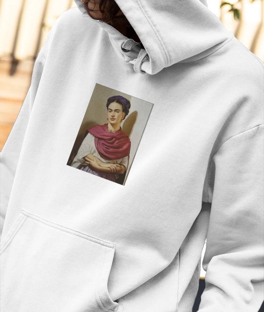 Frida Front-Printed Hoodie