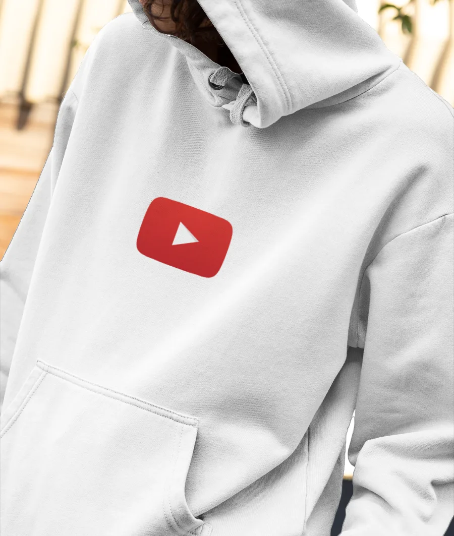 utube life Front-Printed Hoodie