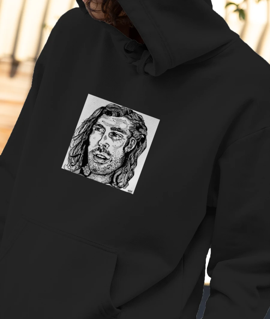 Hozier Front-Printed Hoodie