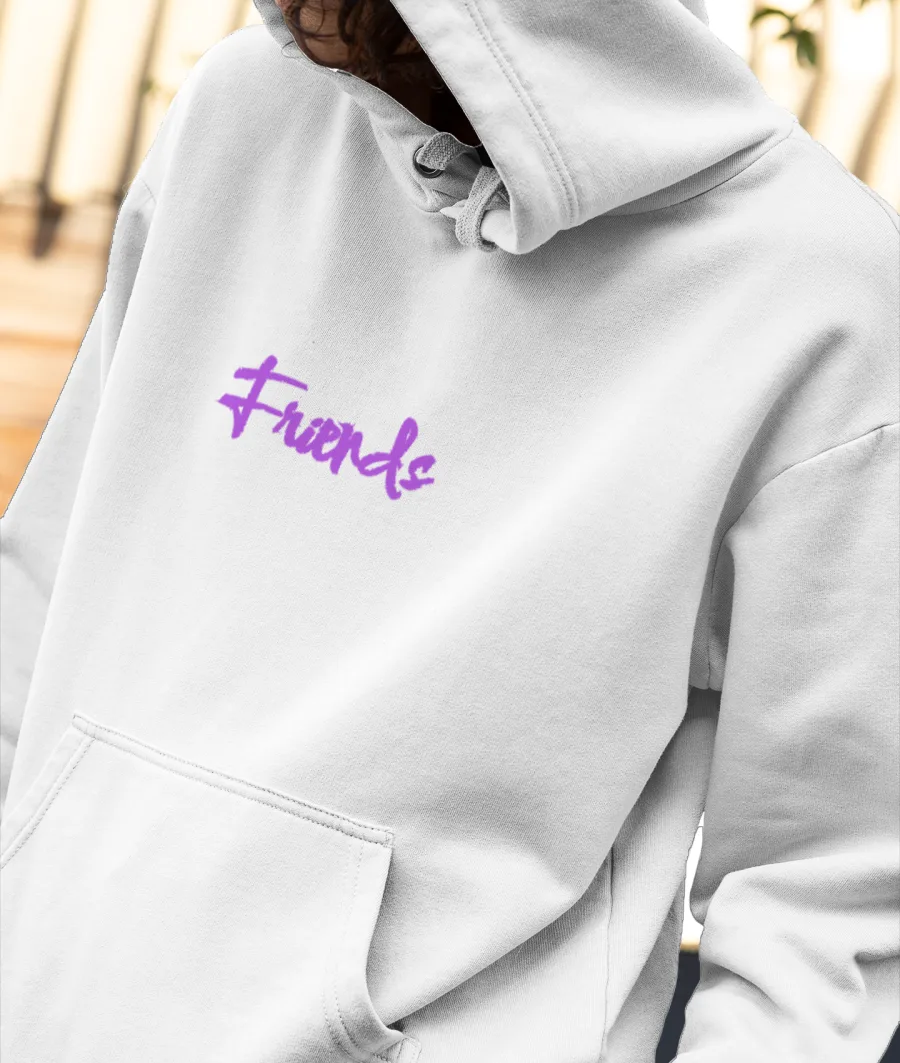 Friends  Front-Printed Hoodie