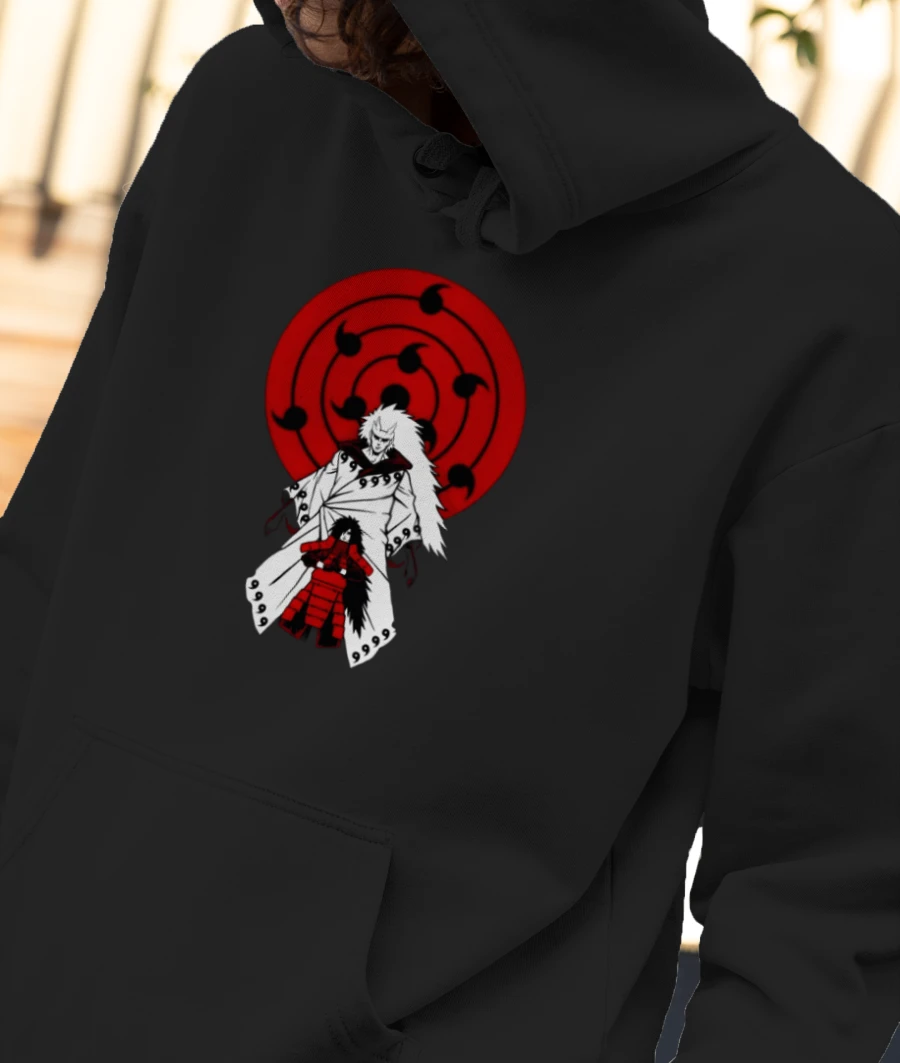 Naruto character Front-Printed Hoodie