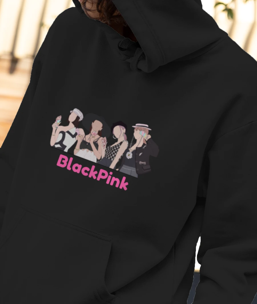 Ice cream hoodie blackpink cheap