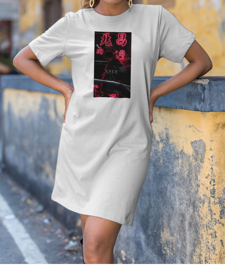 Eren- Attack on Titan  T-Shirt Dress