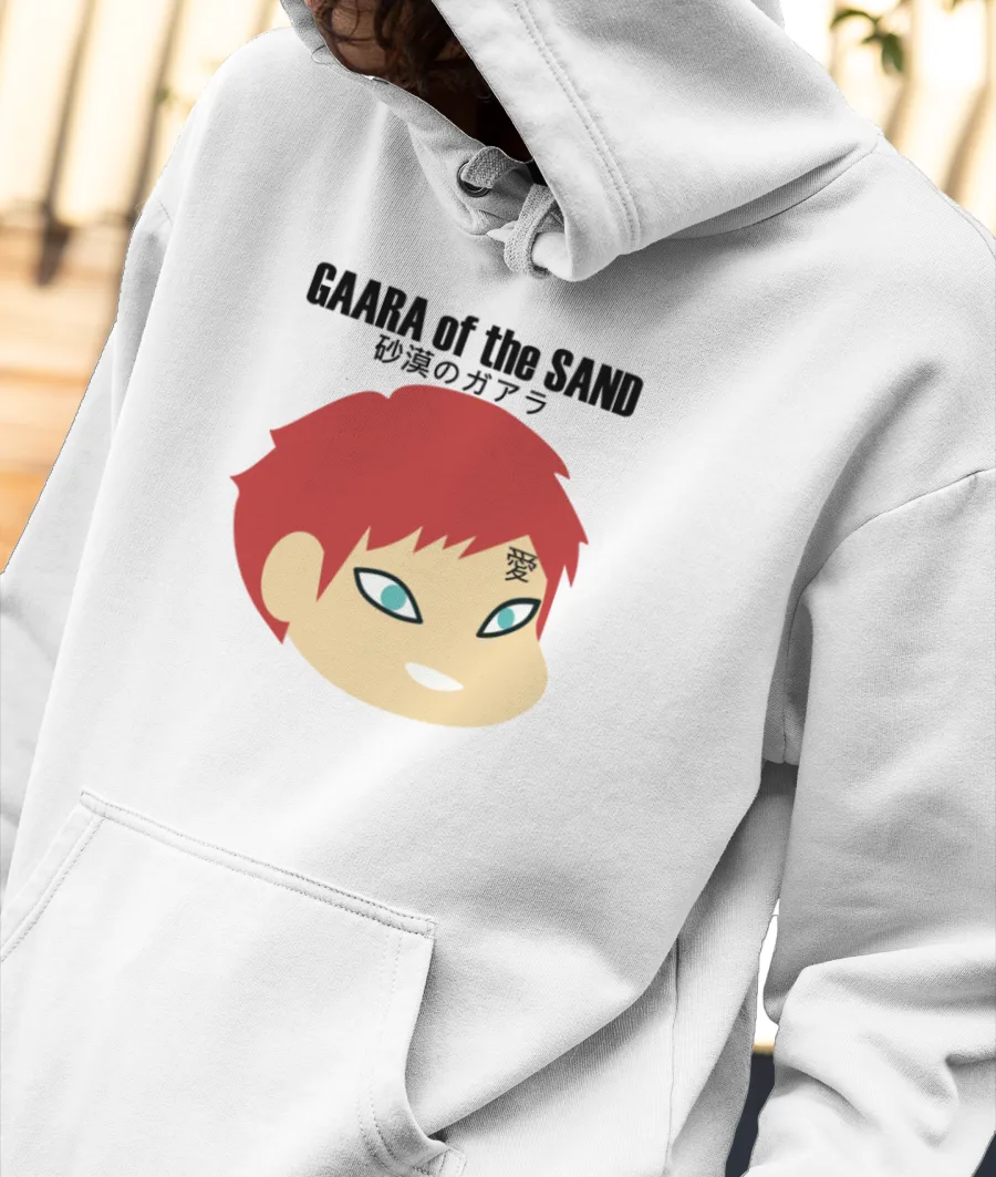 Sabaku no Gaara Front-Printed Hoodie