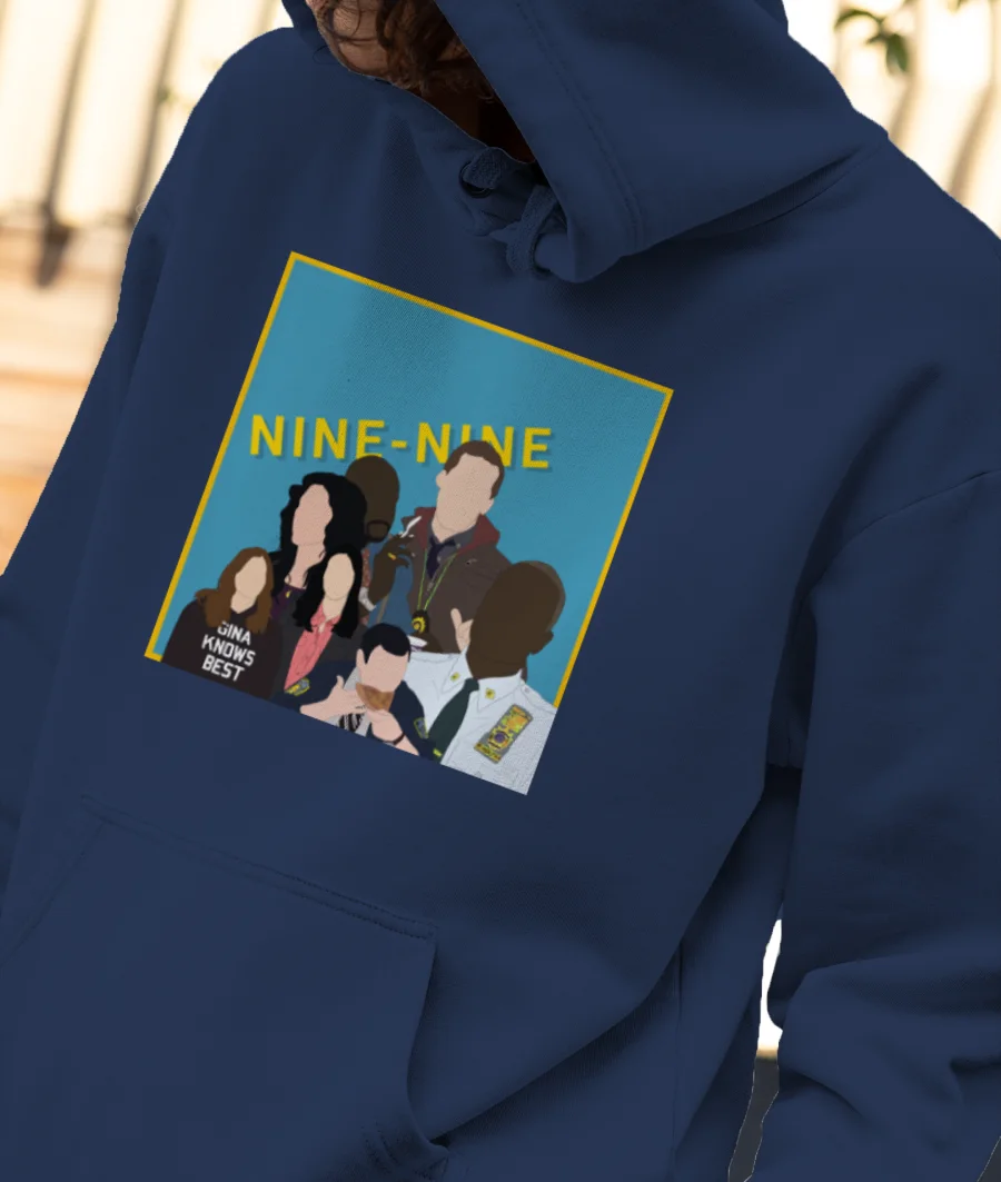 Brooklyn Nine-Nine Front-Printed Hoodie