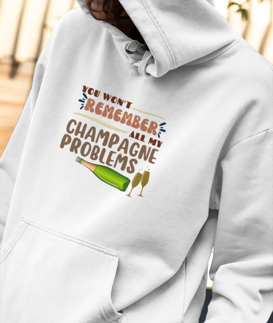 Taylor Swift Champagne Problem Front-Printed Hoodie