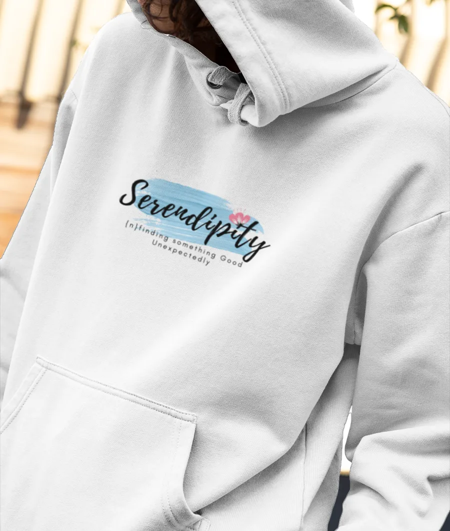 Serendipity T-shirt, Hoodies Front-Printed Hoodie