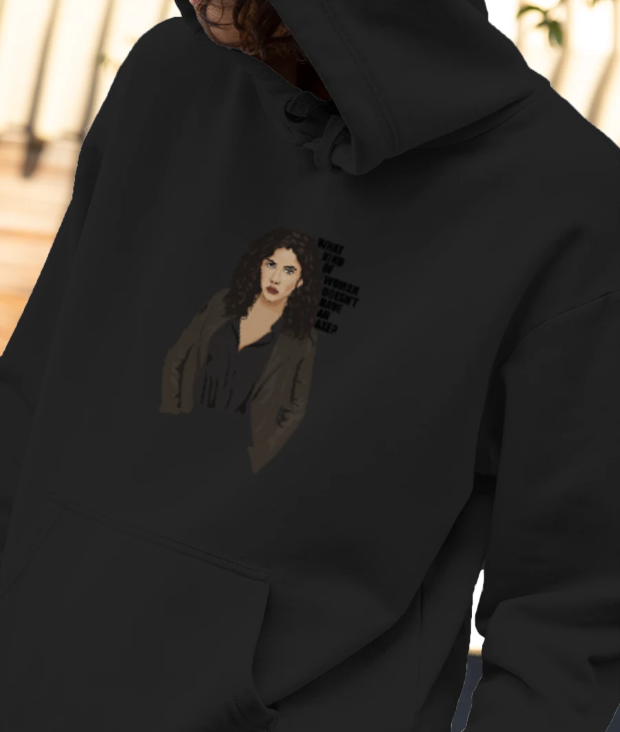 Rosa Diaz Hoodie Front-Printed Hoodie