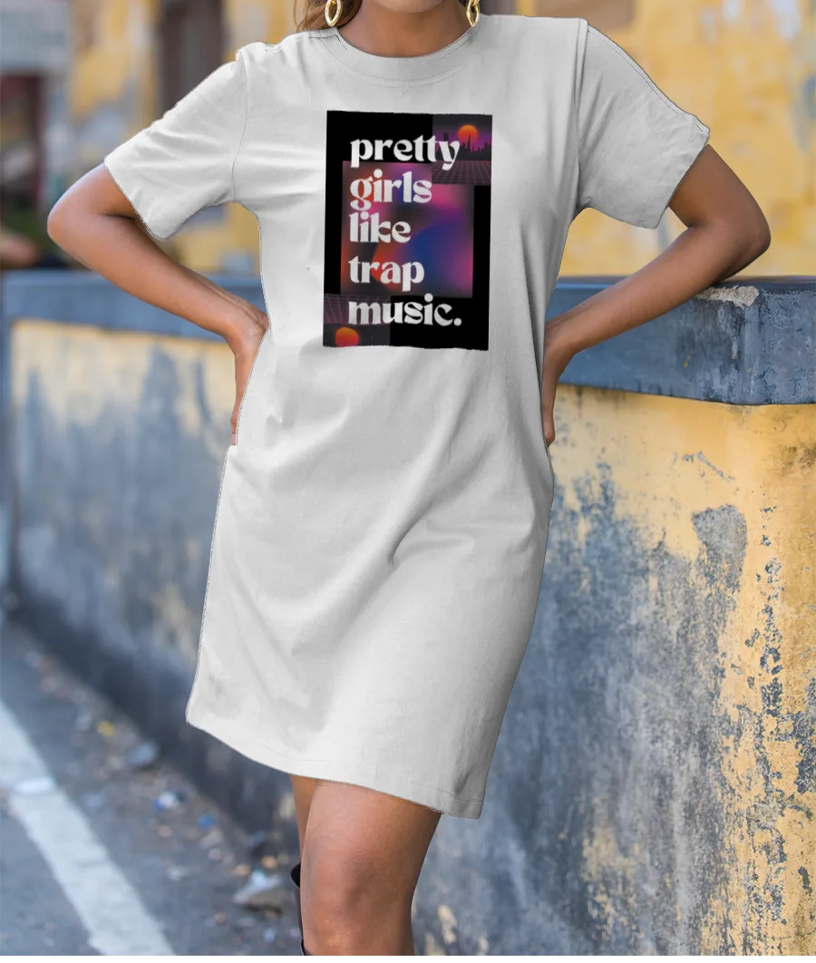 Trap Music T-Shirt Dress