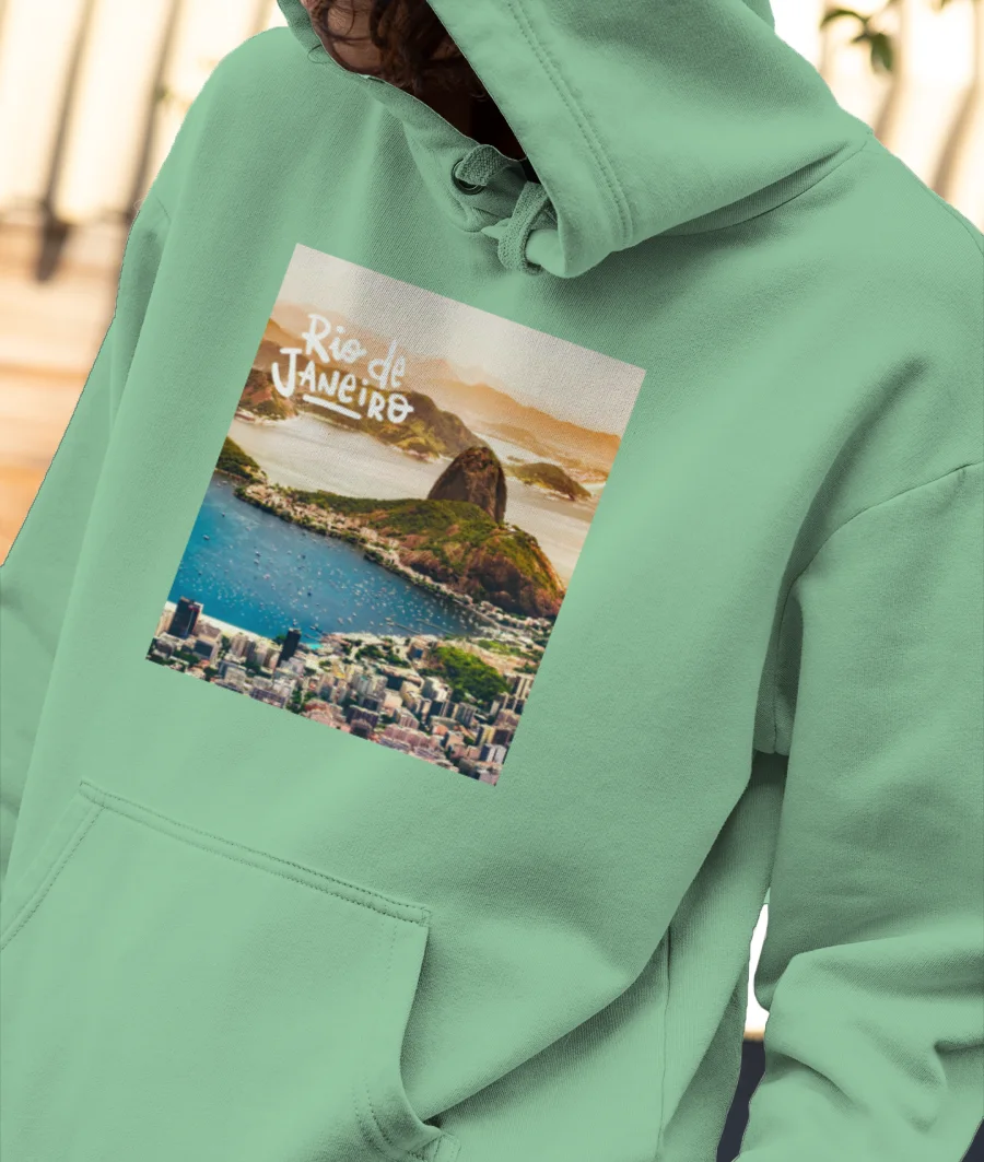 Rio De Janeiro - Travel Series Front-Printed Hoodie