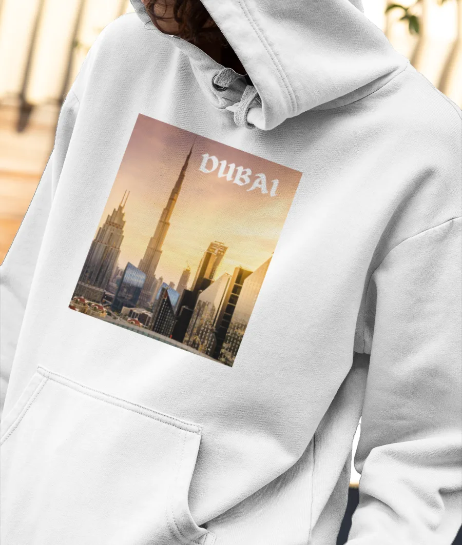 Dubai - Travel Series Front-Printed Hoodie