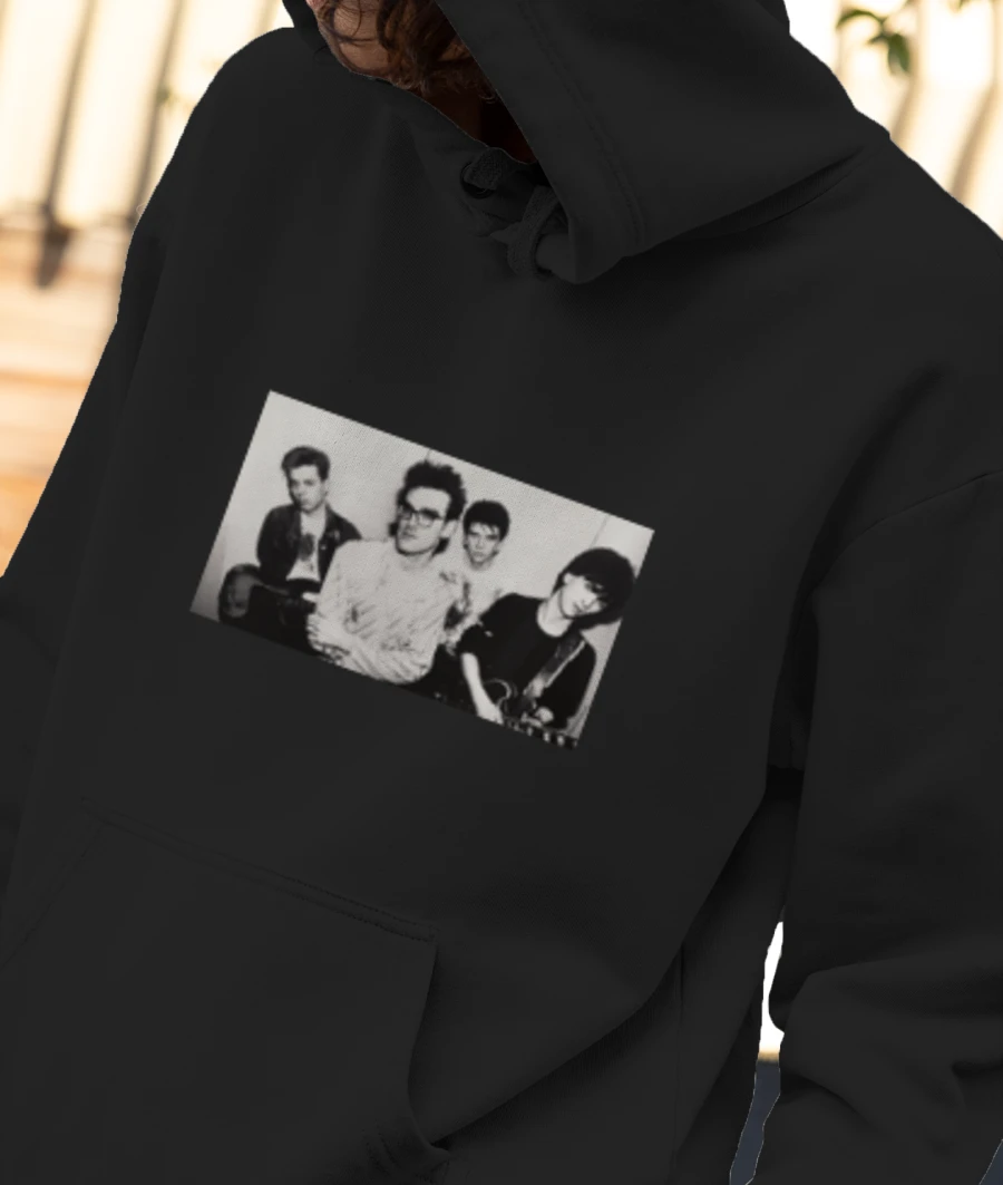 The smiths Front-Printed Hoodie