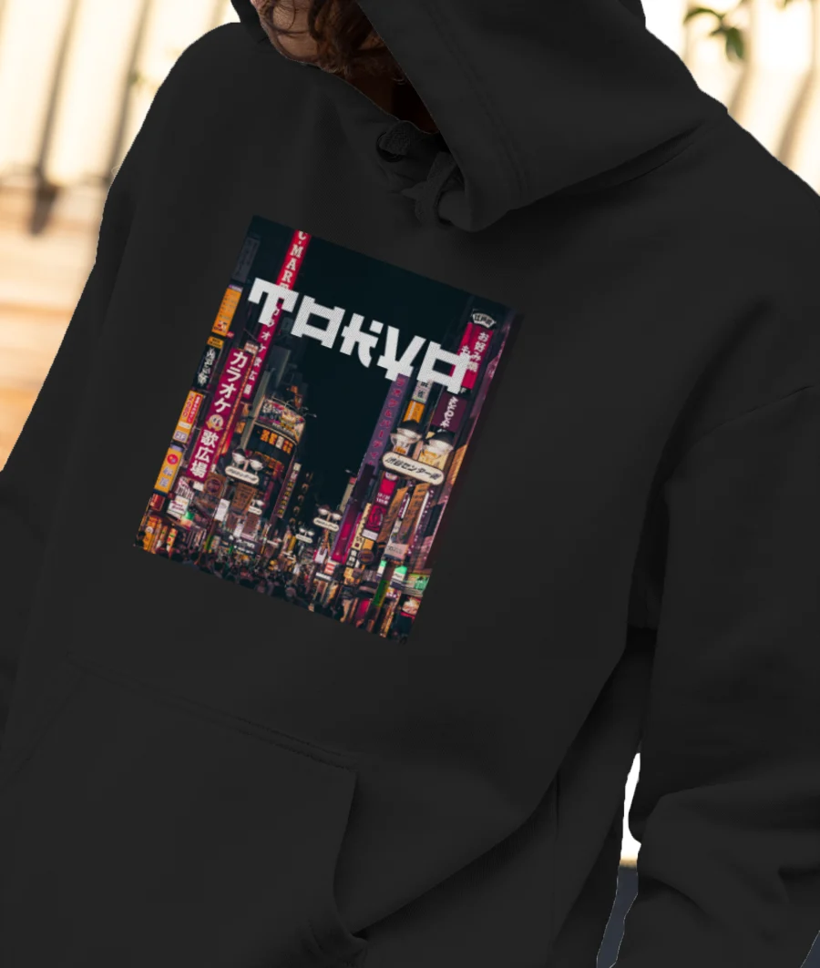 Tokyo - Travel Series Front-Printed Hoodie