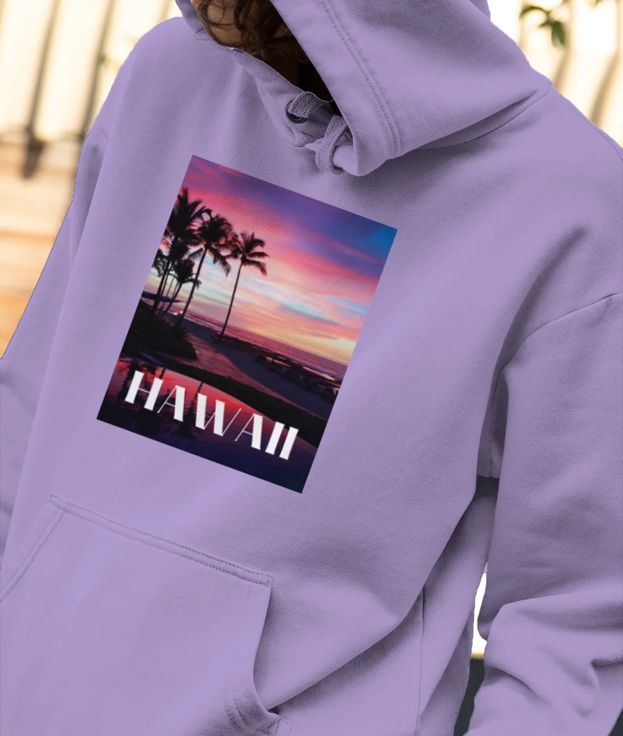 Hawaii - Travel Series Front-Printed Hoodie