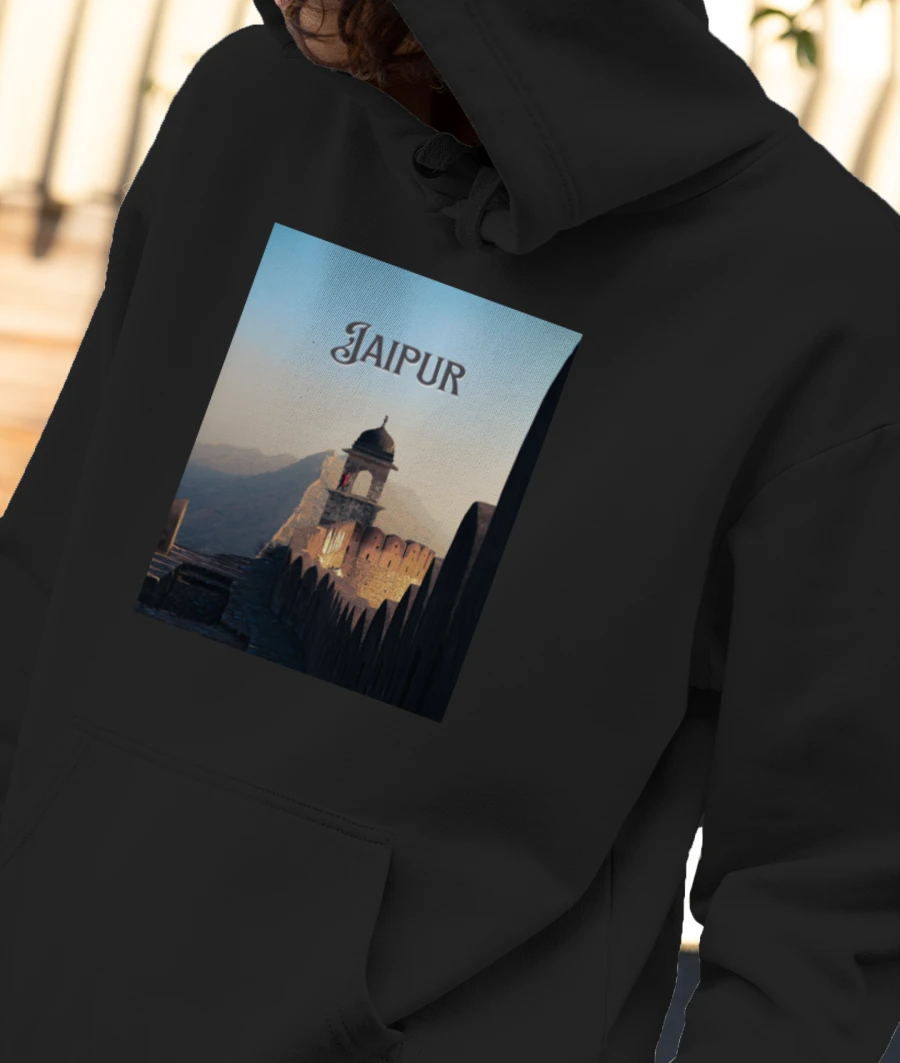 Jaipur - Travel Series Front-Printed Hoodie