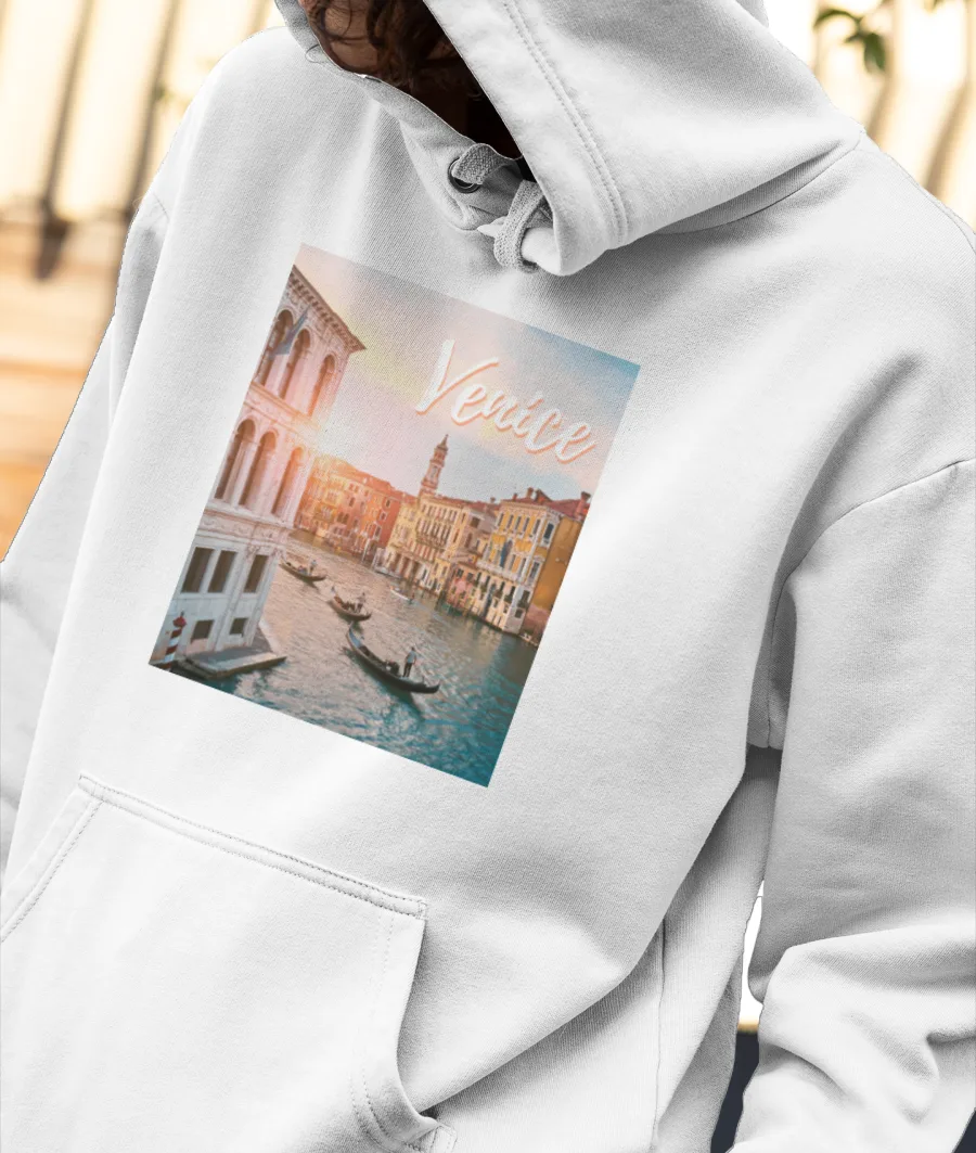 Venice - Travel Series Front-Printed Hoodie