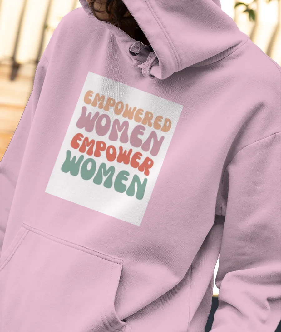 Girl power  Front-Printed Hoodie