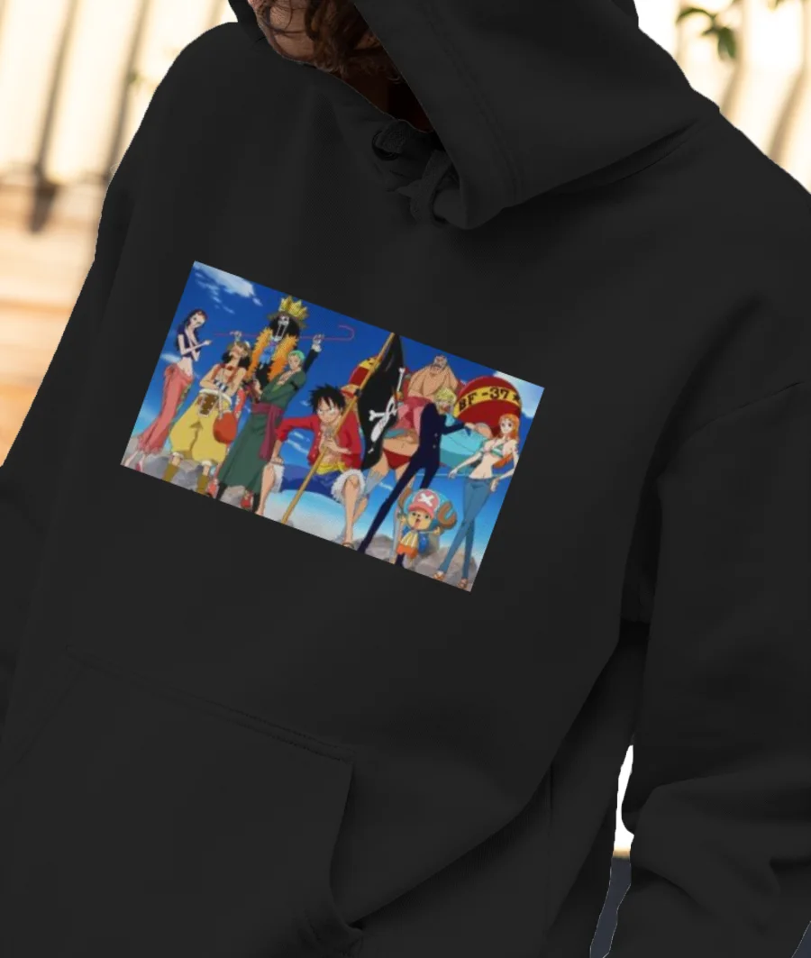 Anime - One Piece  Front-Printed Hoodie