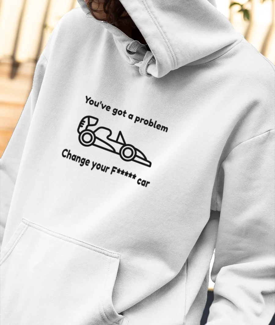 Formula one meme Front-Printed Hoodie
