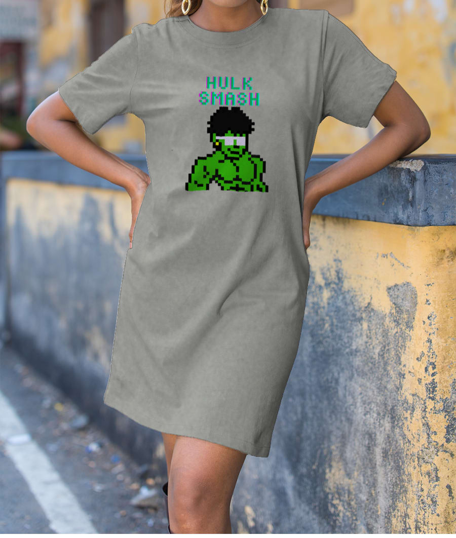 Hulk smash T-Shirt Dress