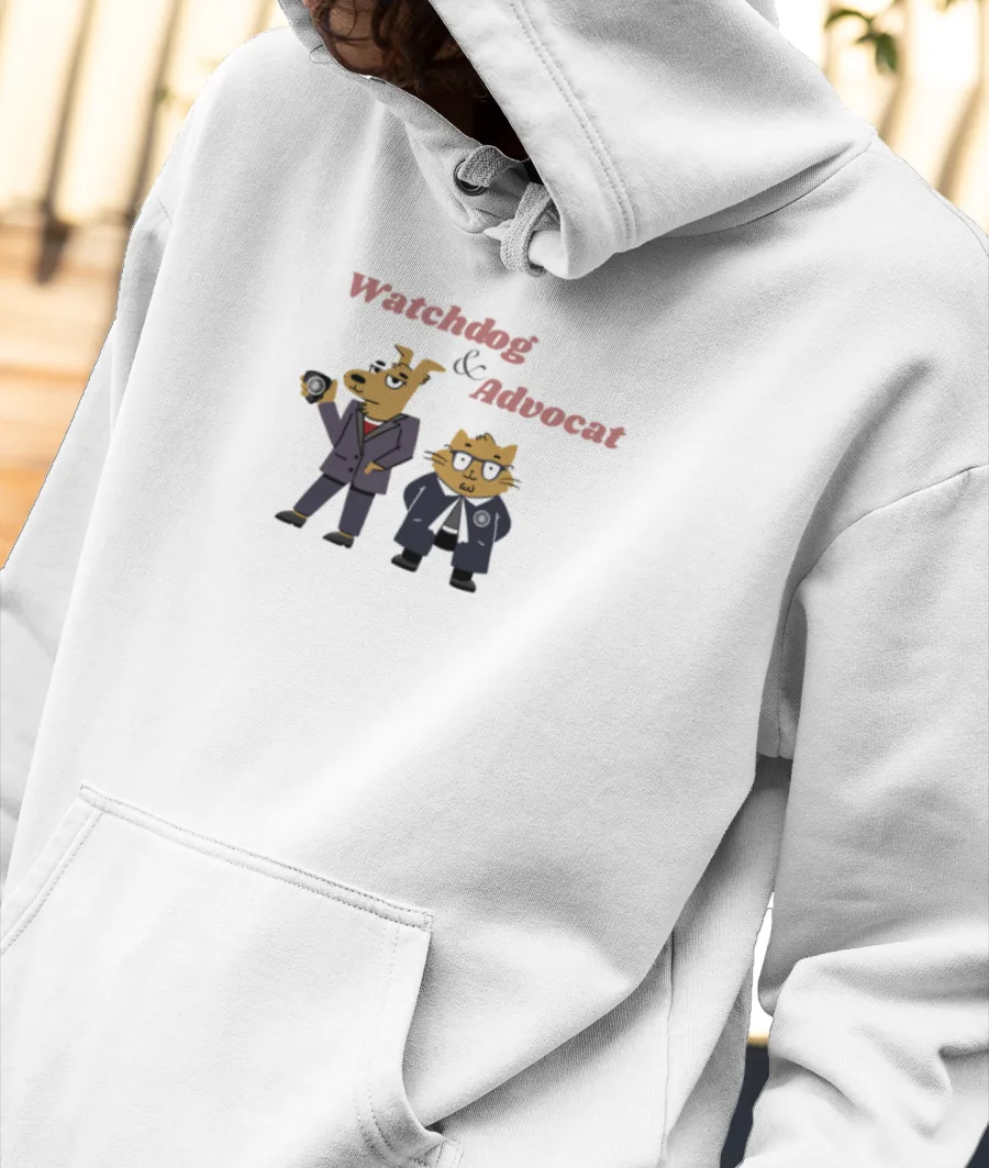 Mascots - Watchdog & Advocat Front-Printed Hoodie