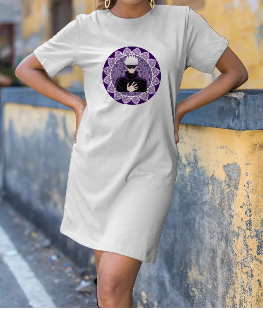 Gojo Mandala T-Shirt Dress