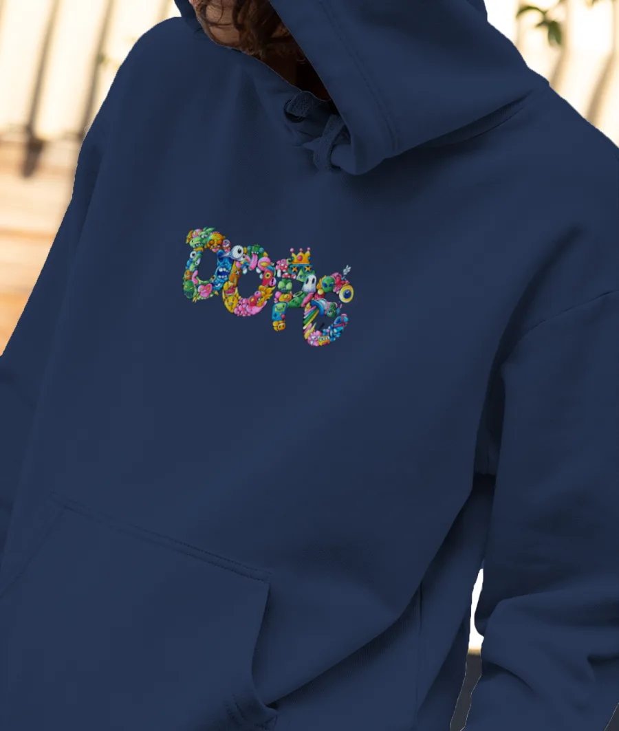 Trippy Dope Front-Printed Hoodie