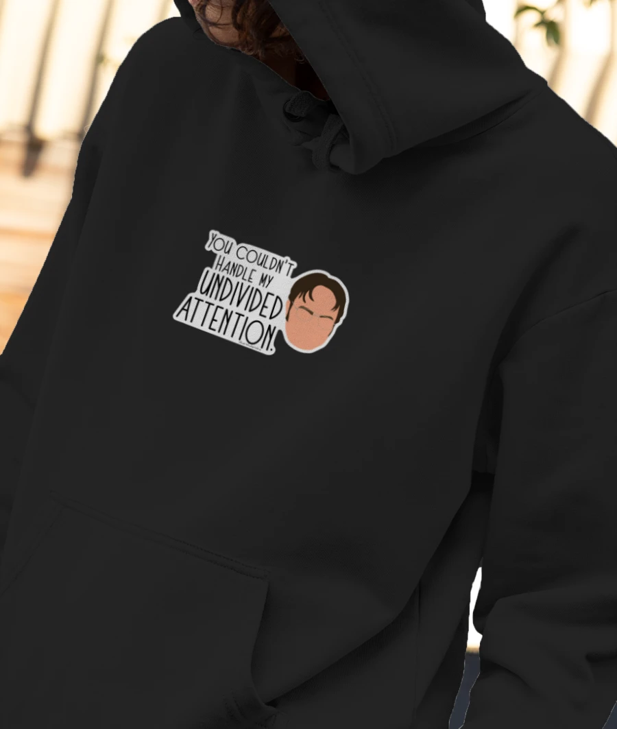 The Office - Dwight quote Front-Printed Hoodie