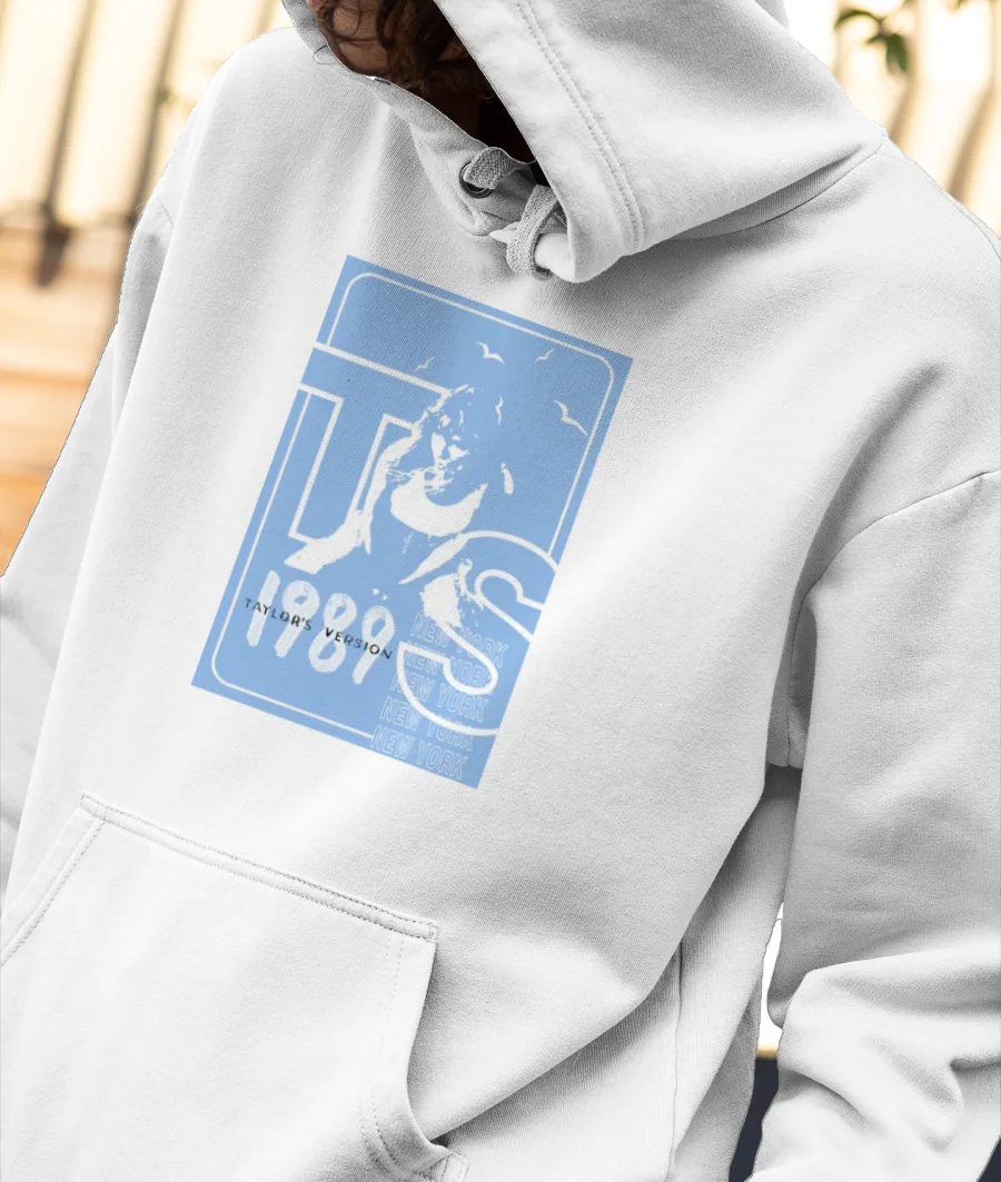 1989 (Taylor's version) Front-Printed Hoodie