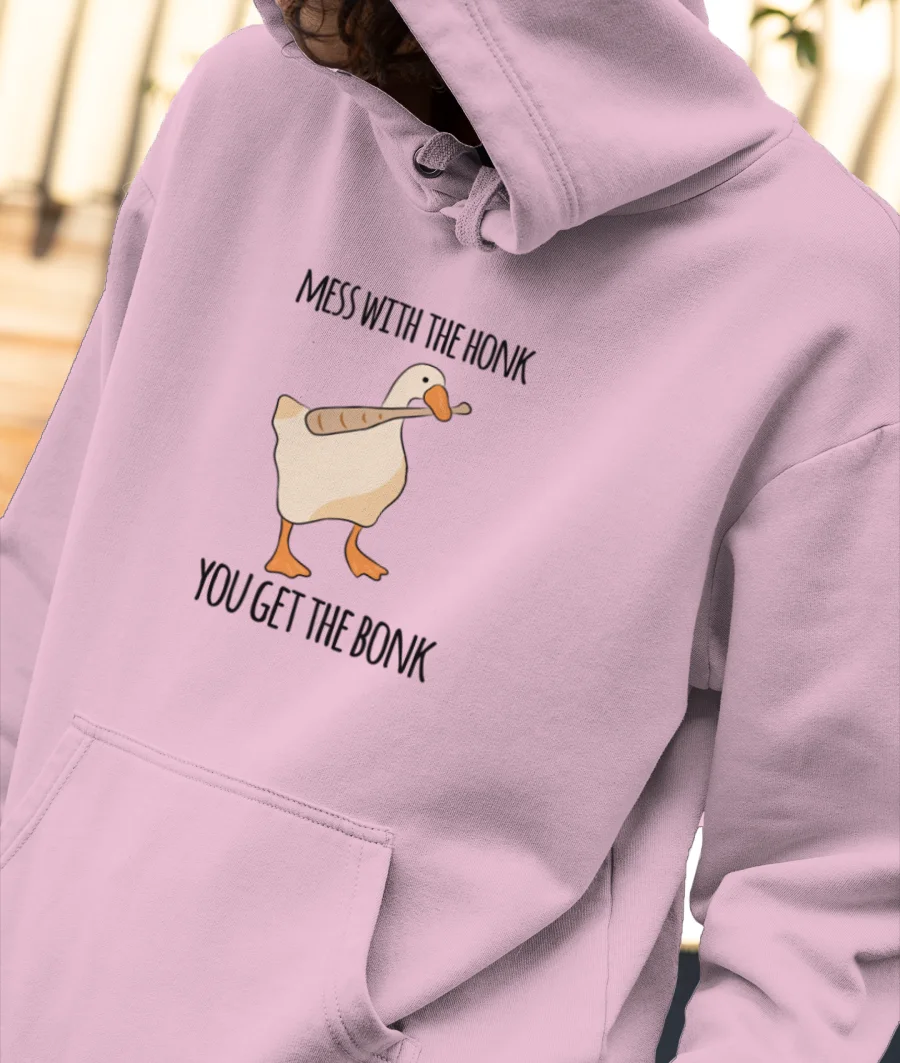 Untitled goose Front-Printed Hoodie