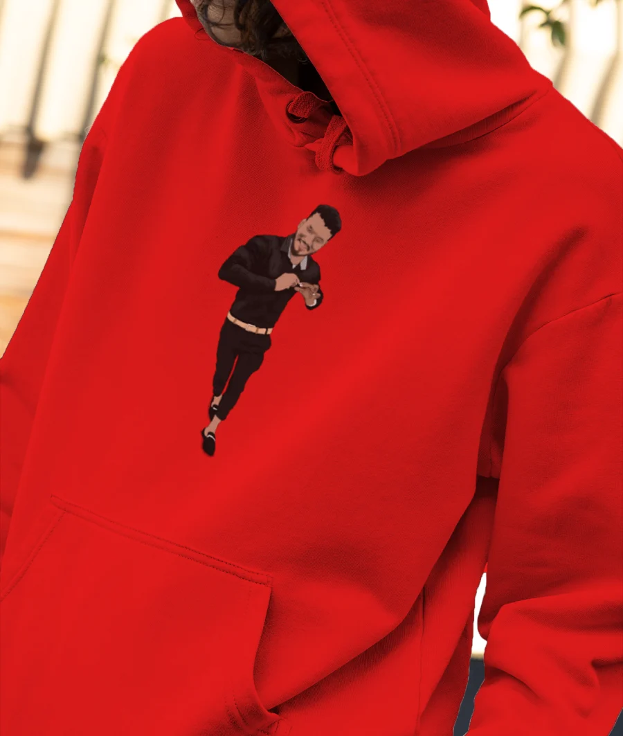 DIL VICH TERE LIYE MEME Front-Printed Hoodie