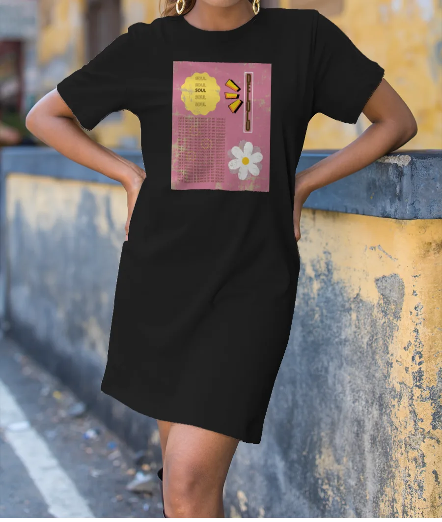 Delulu is Solulu T-Shirt Dress